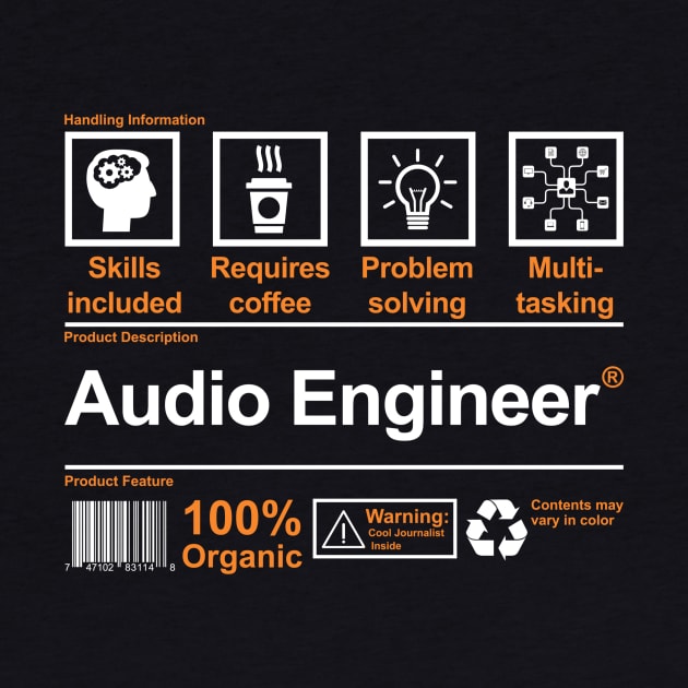 I am an Audio Engineer - Dj Music Producer by MADesigns